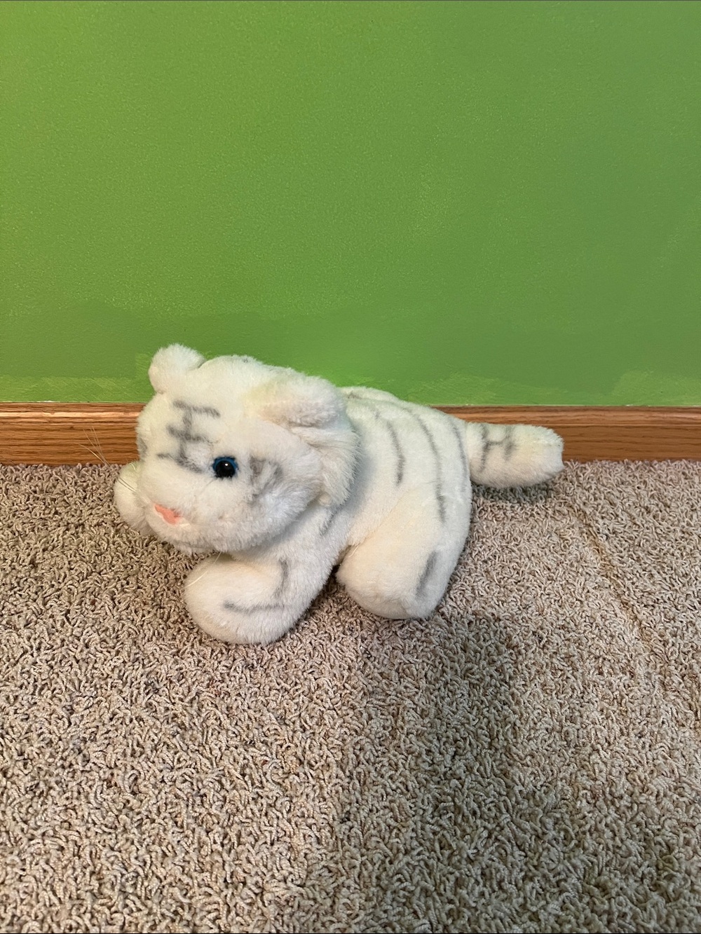 White Tiger Stuffed Animal from Mirage Hotel